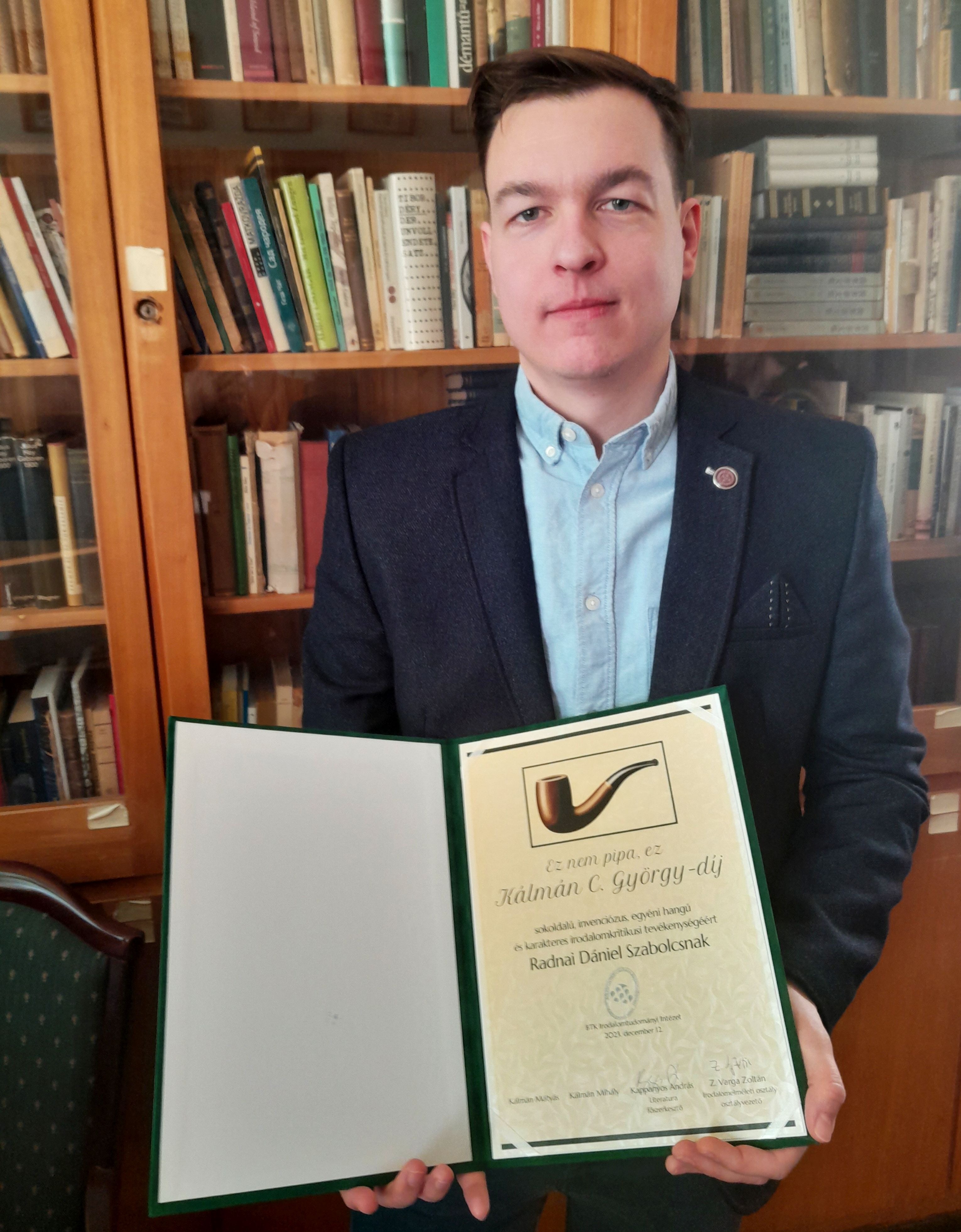 Kálmán C. György irodalomkritikus-díj 2023
