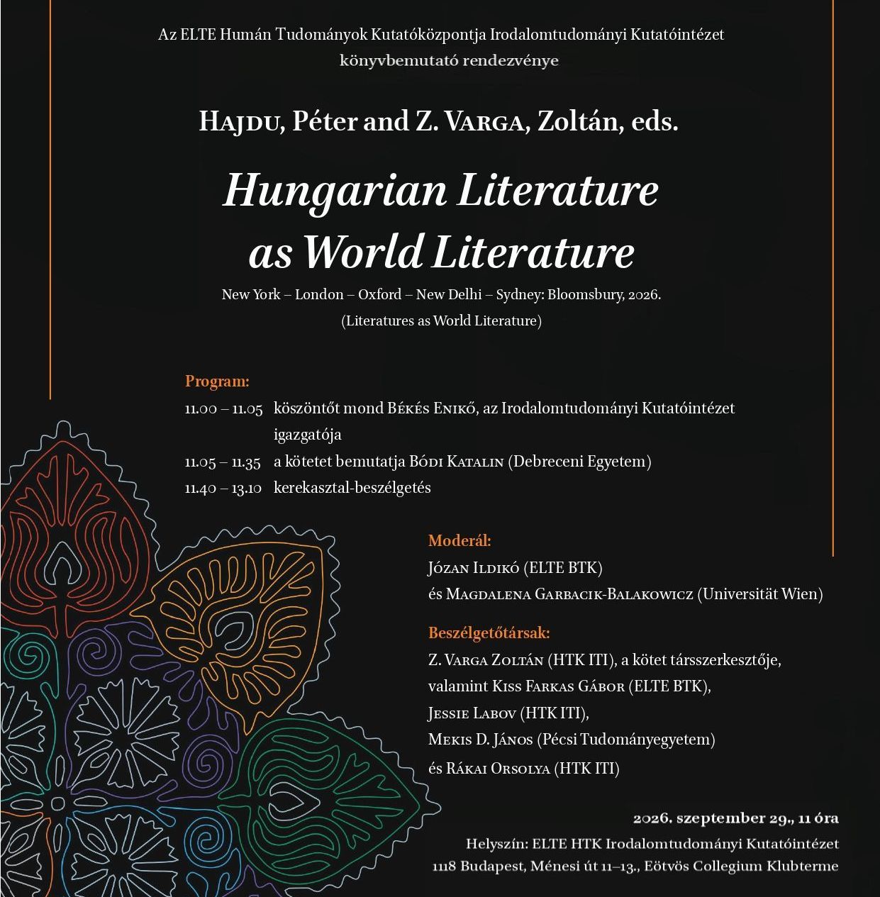 HLWL meghivo 20260929