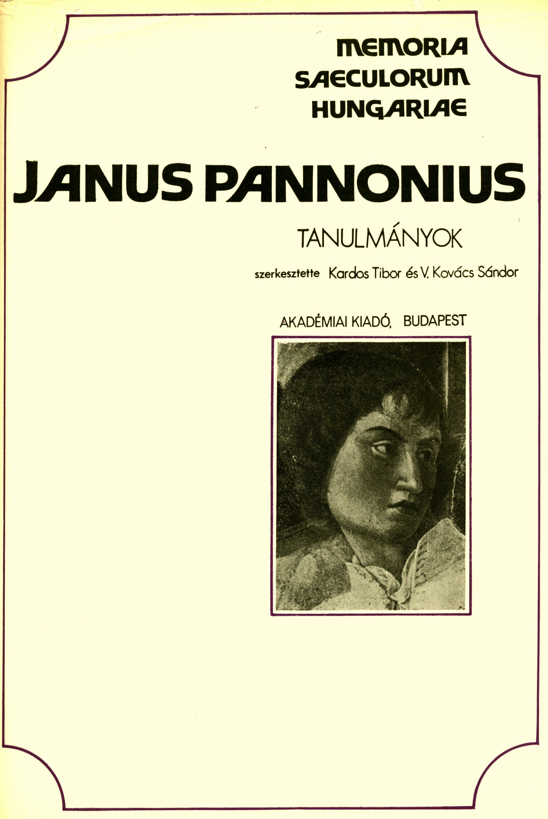 Janus Pannonius tanulmanyok0001