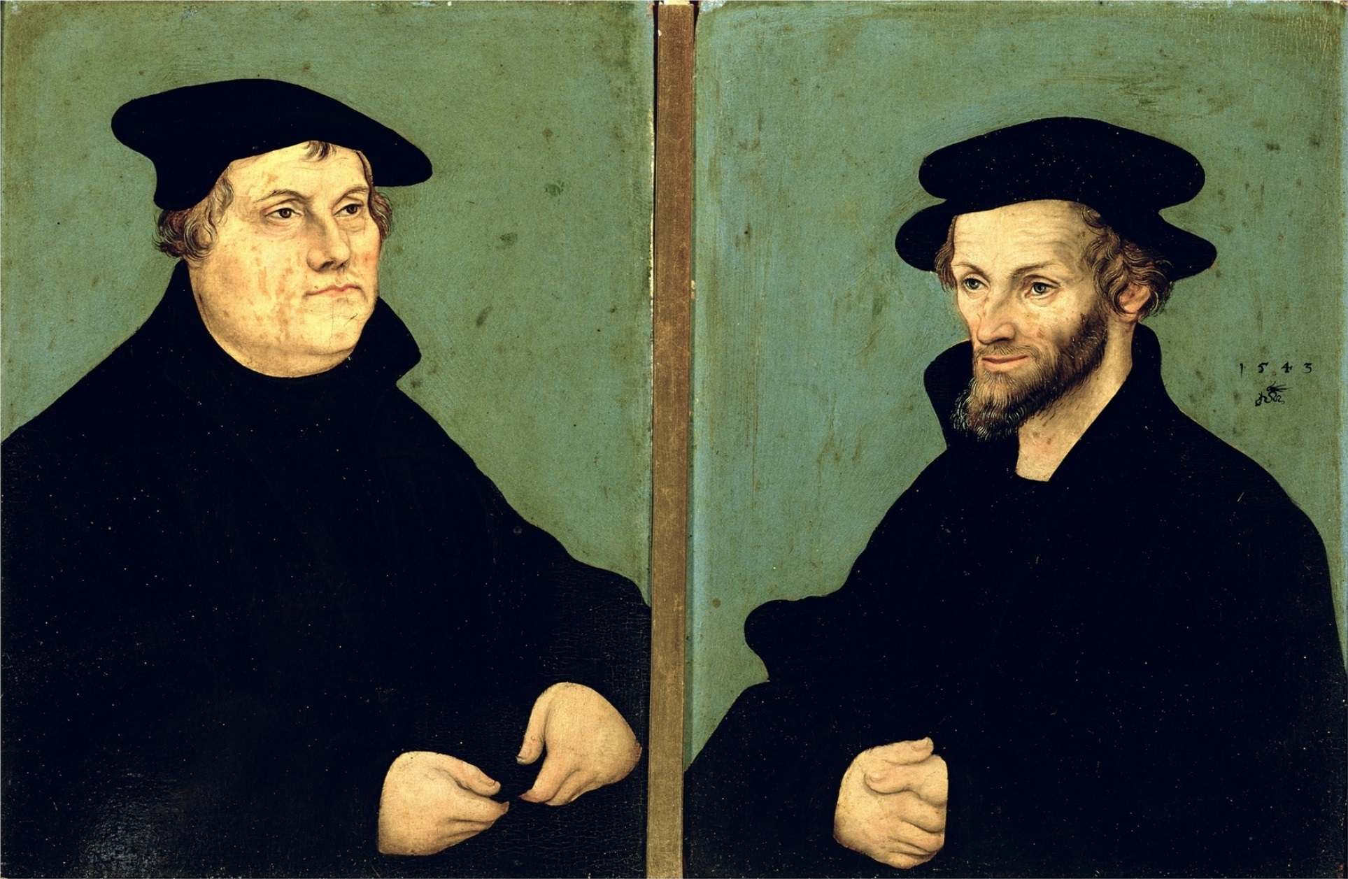 cranach portraits luther and melanchthon