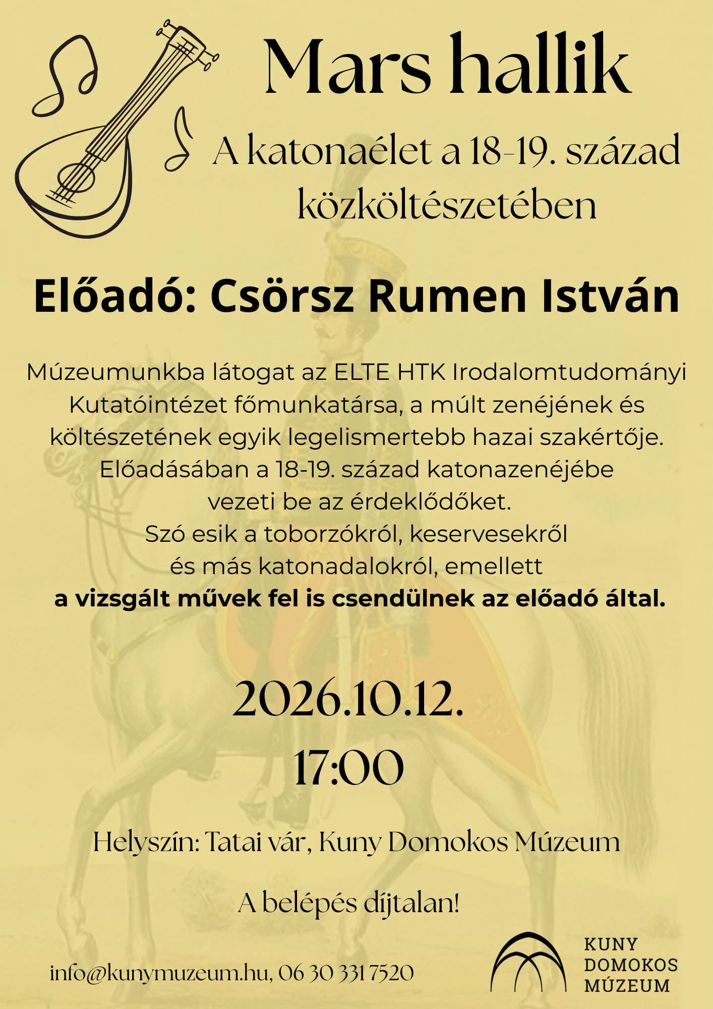 katonaelet eloadas