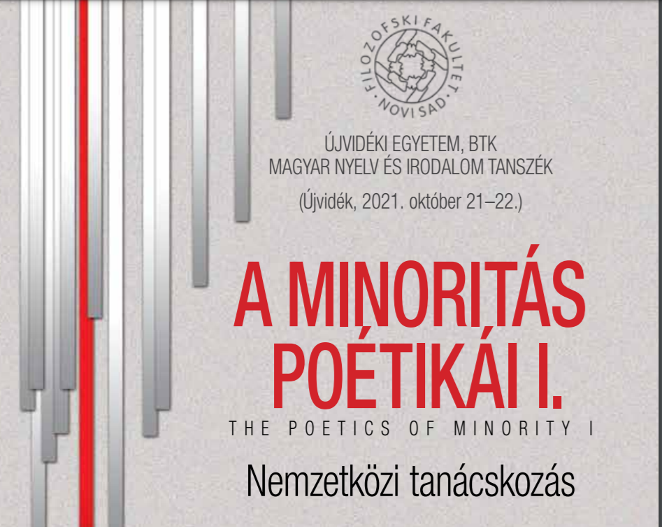 A minoritás poétikái – nemzetközi konferencia