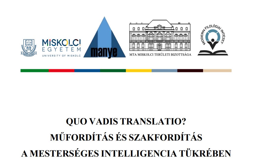 Műfordítás és szakfordítás a mesterséges intelligencia tükrében