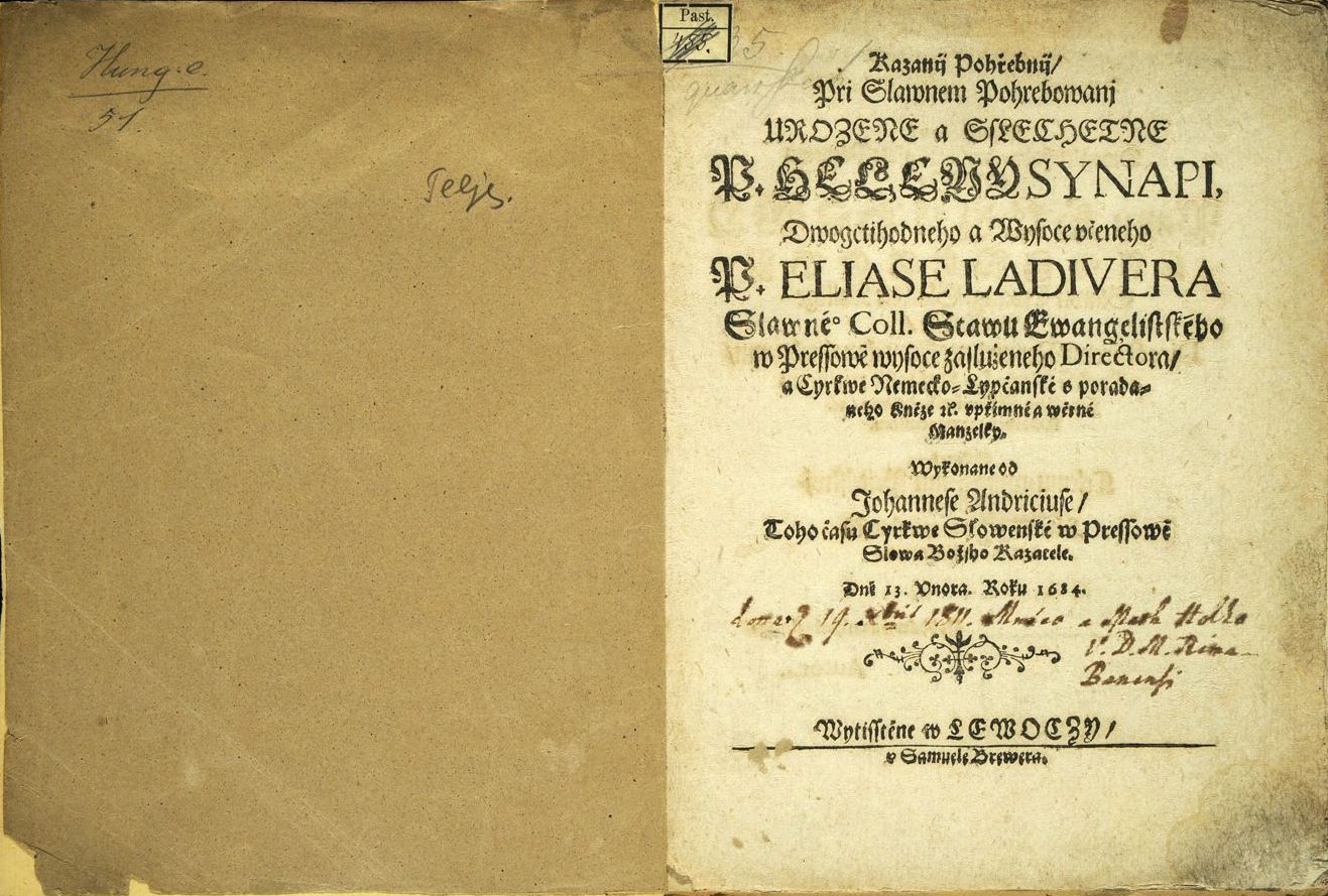 Biblikus cseh nyelvű írások a 17. századi Magyarországon