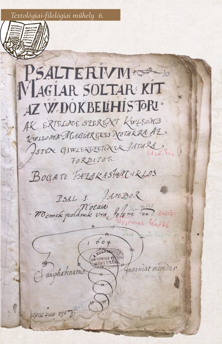 Textológiai-filológiai műhely a 16. századi magyar irodalom szövegkritikai problémáiról